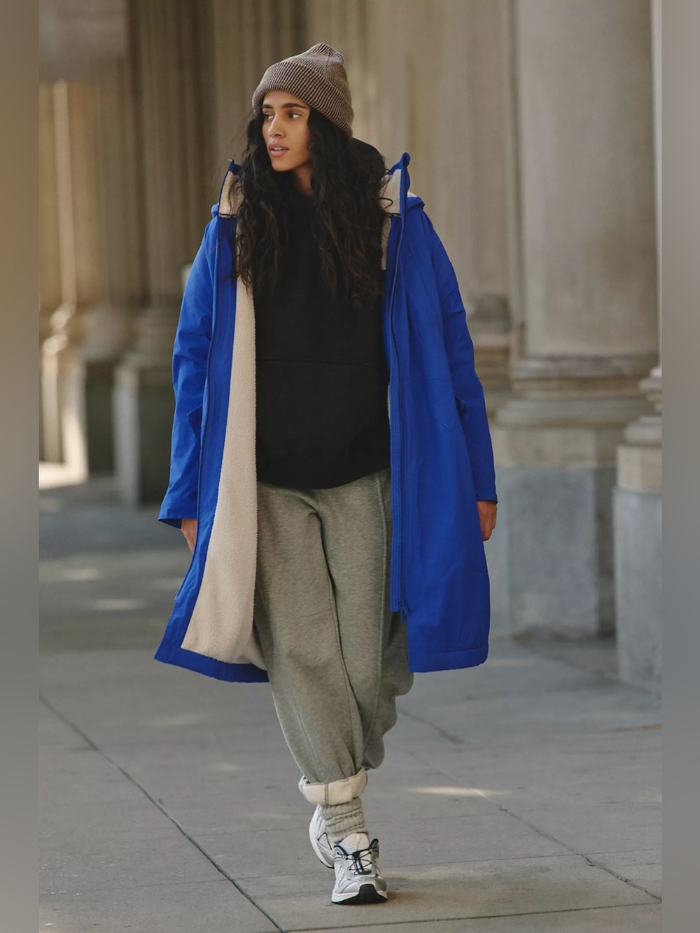 Free People Outbound Waterproof Fleece-Lined Long Parka Size S